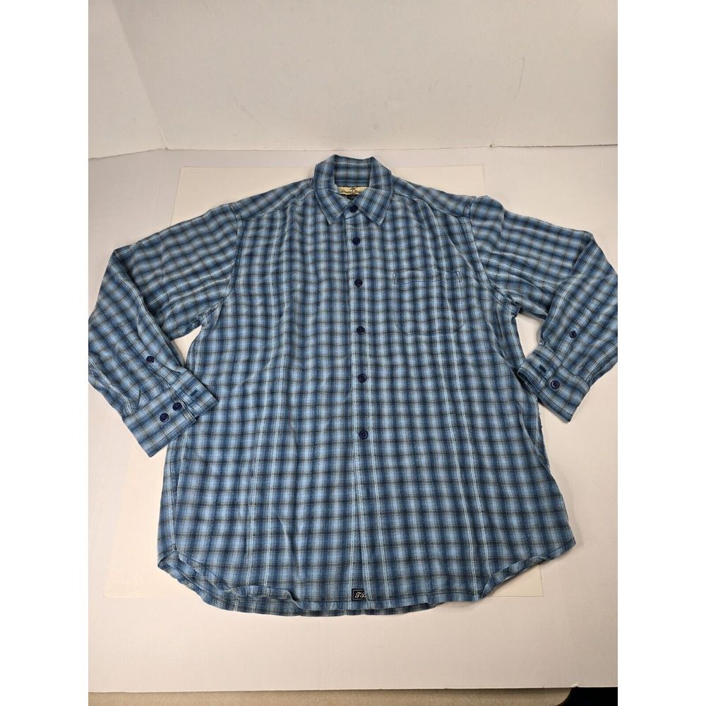 Tommy Bahama Adult Mens M Long Sleeve Button Up Shirt 100% Tencel Lyocell Hong K